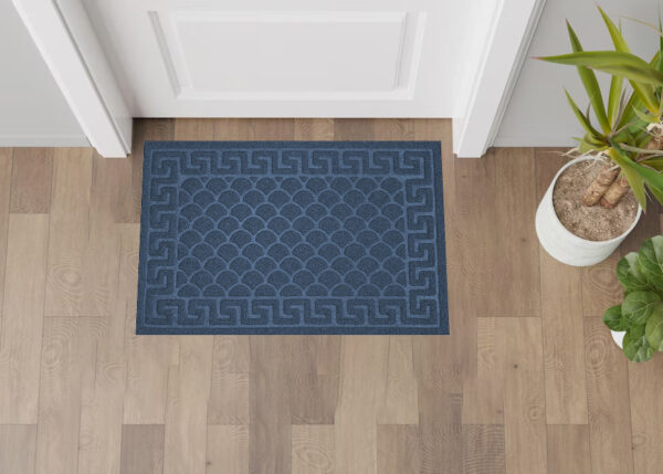 Tapete De Entrada Pvc Si-karai Greco 60X40 Antideslizante Varios Colores