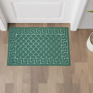 Tapete De Entrada Pvc Si-karai Greco 120X160 Antideslizante Varios Colores