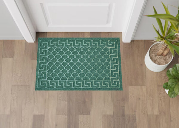 Tapete De Entrada Pvc Si-karai Greco 120X160 Antideslizante Varios Colores