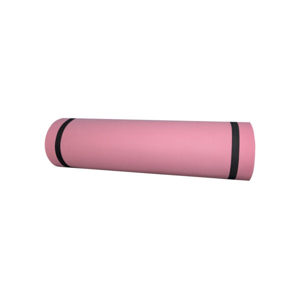 Tapete Yoga Sikarai Fitness Antiderrapante Gym 10mm Espesor Rosa