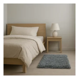 Tapete Hogar Shaggy Premium Super Grueso Si-karai 50x80 Cm
