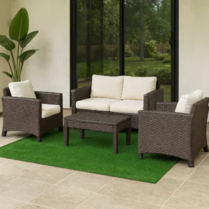 Tapete Pasto Sintético C Para Terraza varios tamaños